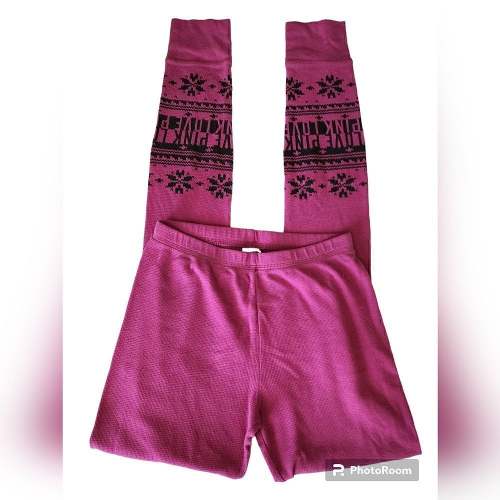 Victoria's Secret Pink thermal pajama pants